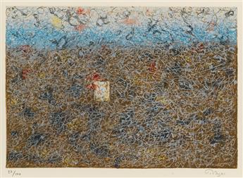 MARK TOBEY Two color lithographs.